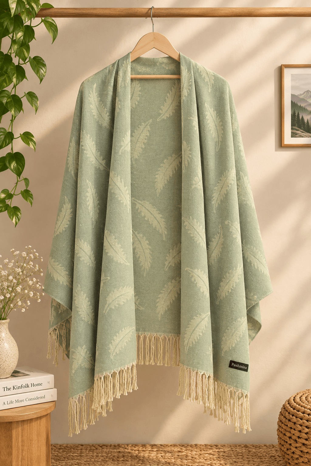 Green Pashmina