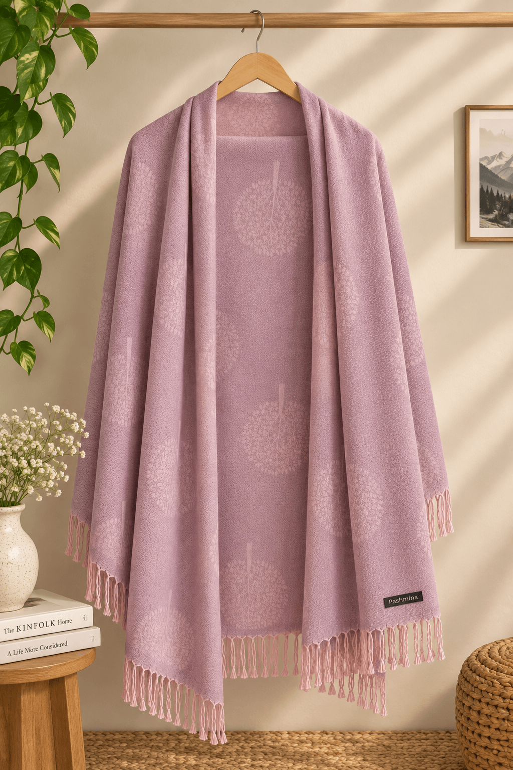 Pink Pashmina