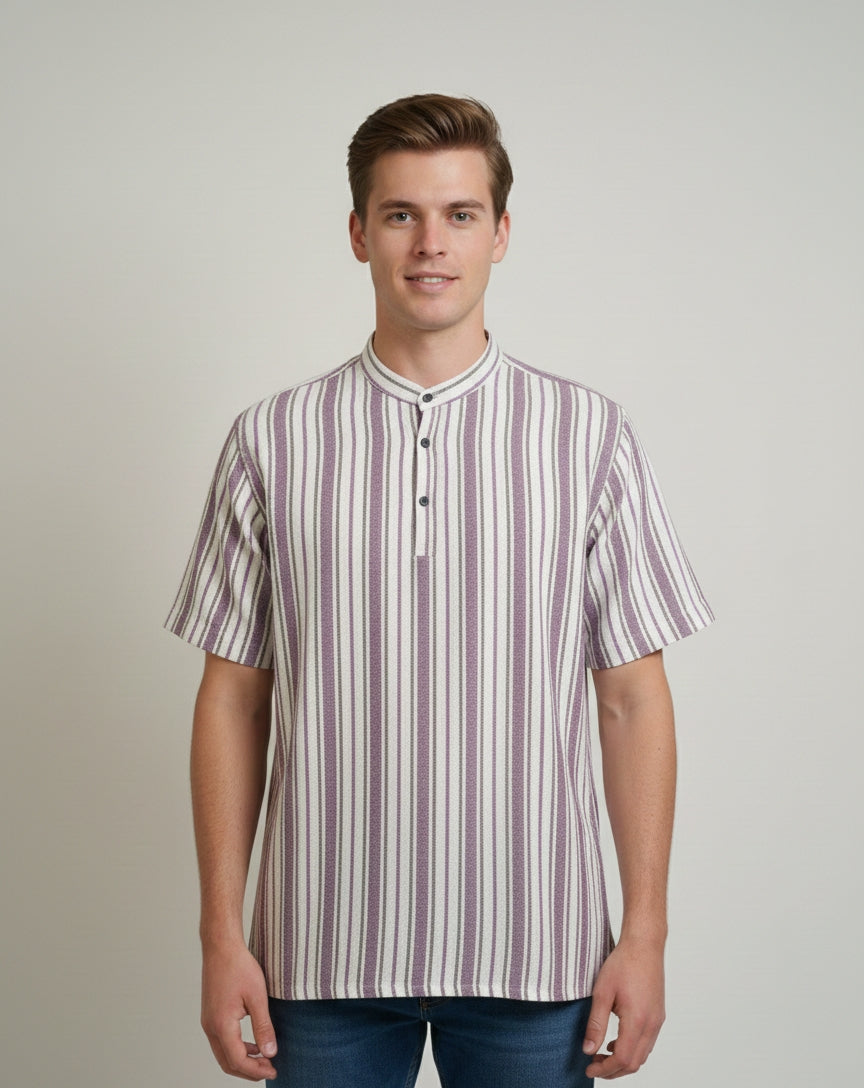 Minimal Stripe Summer Kurta