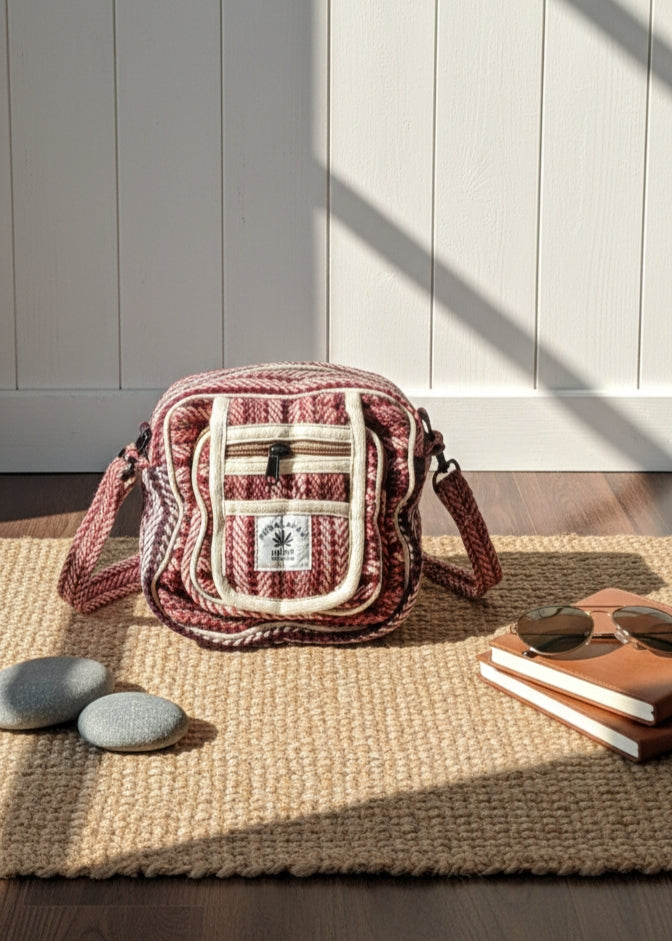 EarthWeave Hemp Crossbody Pouch