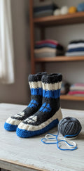 Unisex Arctic Hug Hand-Knitted Wool Socks