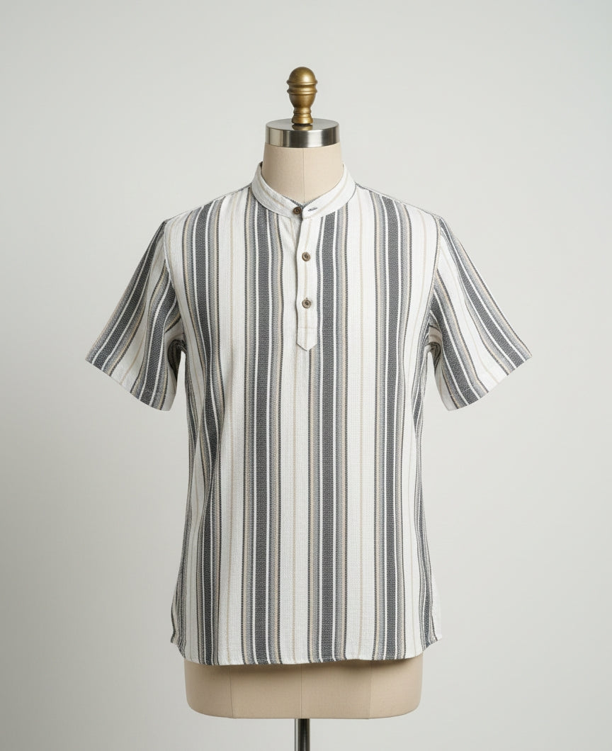 Minimal Stripe Summer Kurta