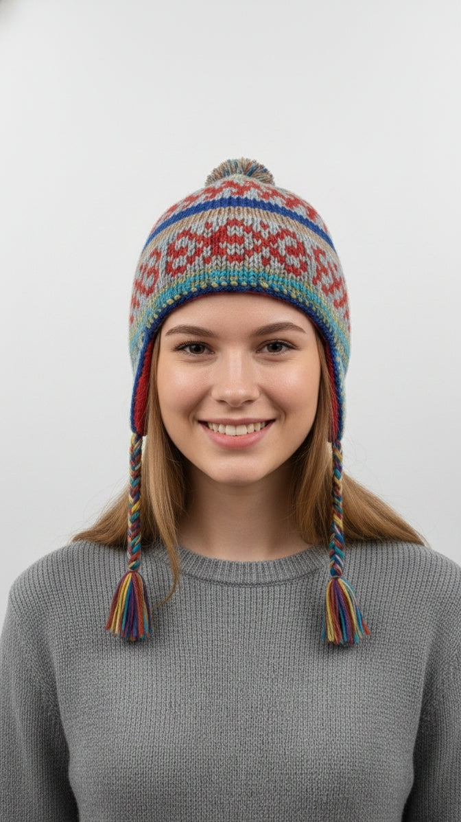 Unisex - Winter Muse Hand-Knit Cap