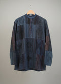Indigo Patchwork Printed Kurta
