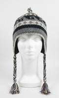 Unisex-GreyPeak Hand-Knit Winter Cap