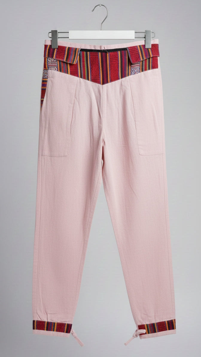 Unisex Himalayan Ethnic Zip Detail Trousers