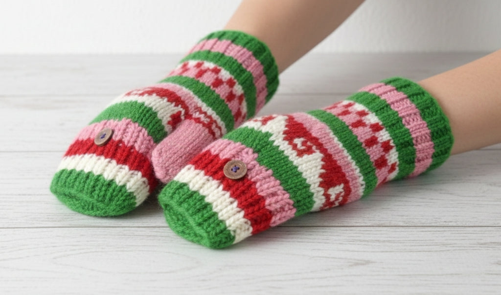 Handmade Winter Warmth Mittens