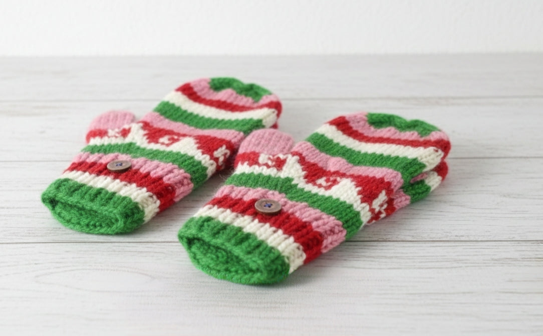 Handmade Winter Warmth Mittens