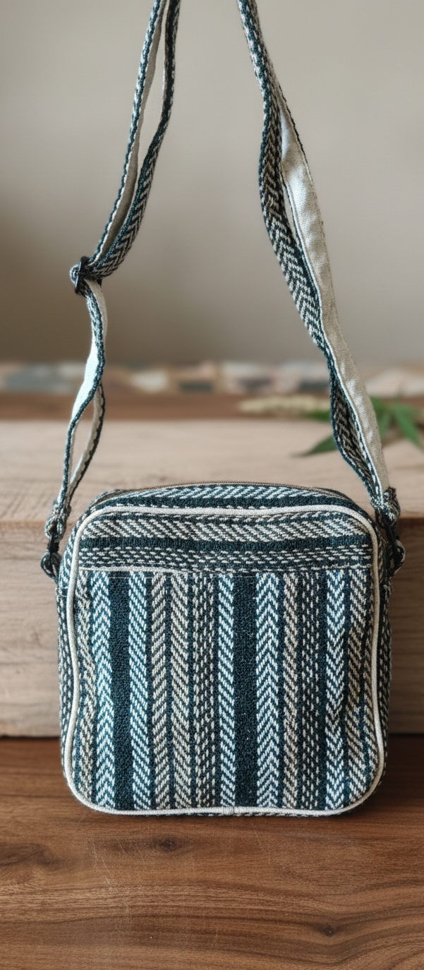 EarthWeave Hemp Crossbody Pouch