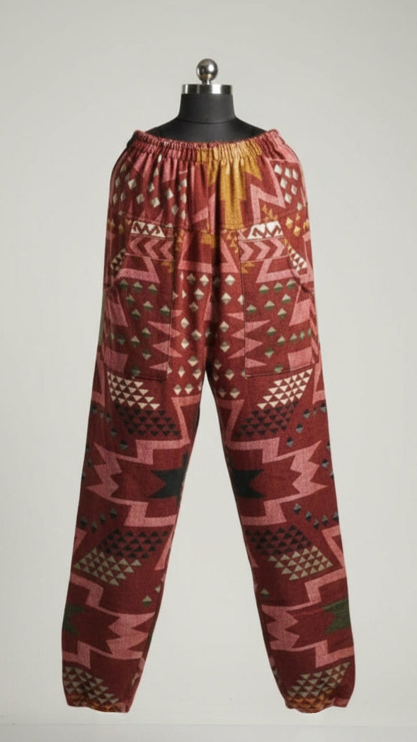 Unisex Hand-Woven Ethnic Harem pants