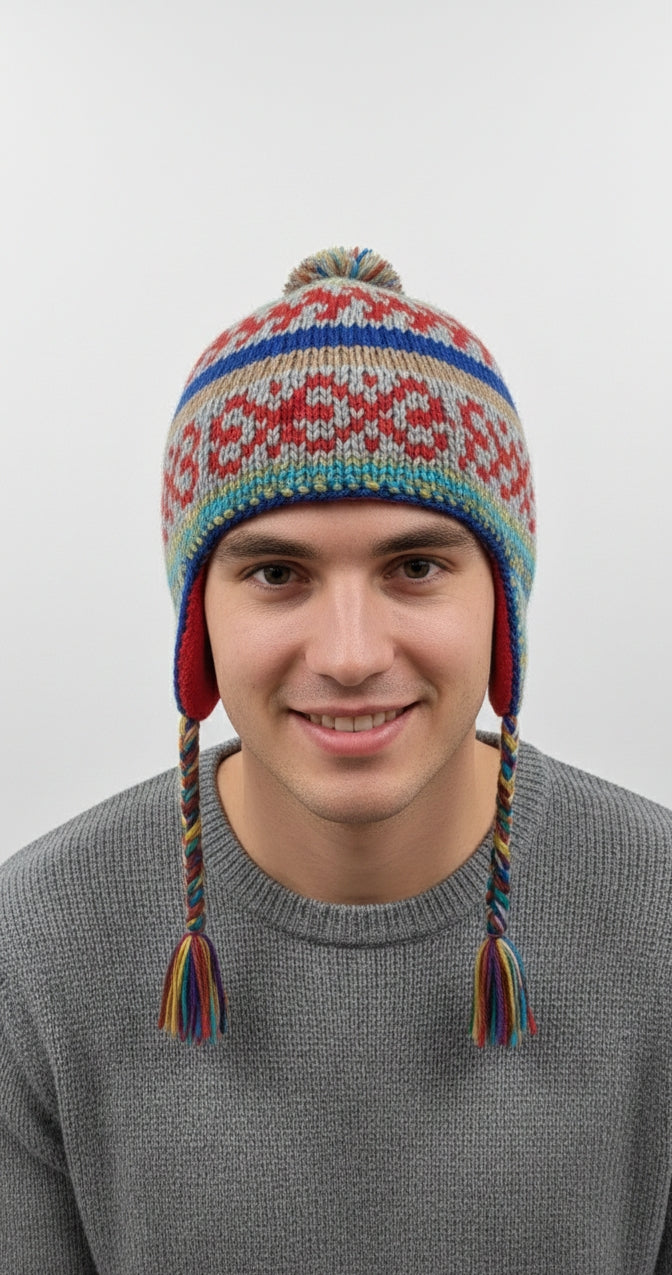 Unisex - Winter Muse Hand-Knit Cap