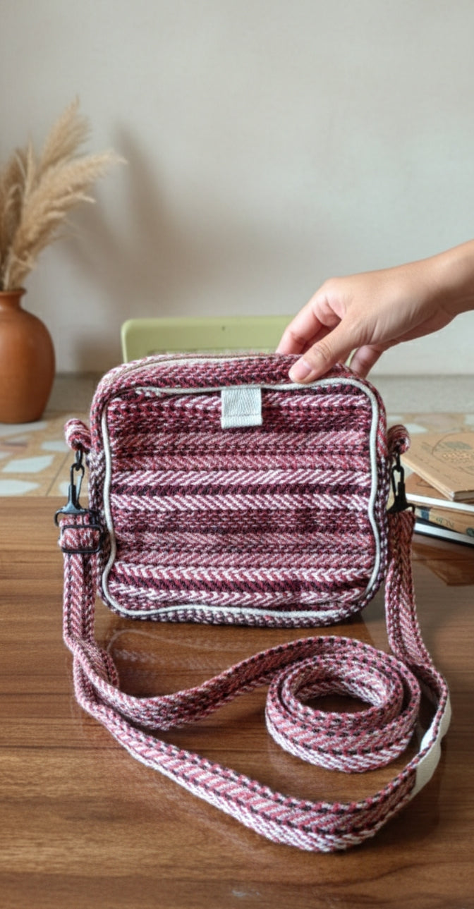 EarthWeave Hemp Crossbody Pouch