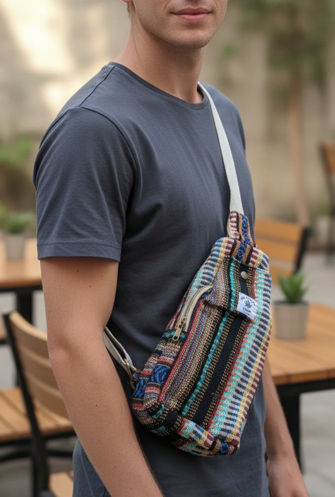 Unisex - Trippy Vibes Ethnic bag