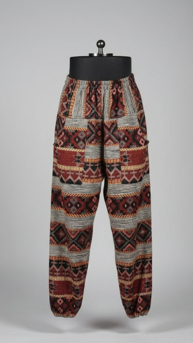 Unisex Himalayan Tribal Warm Pants