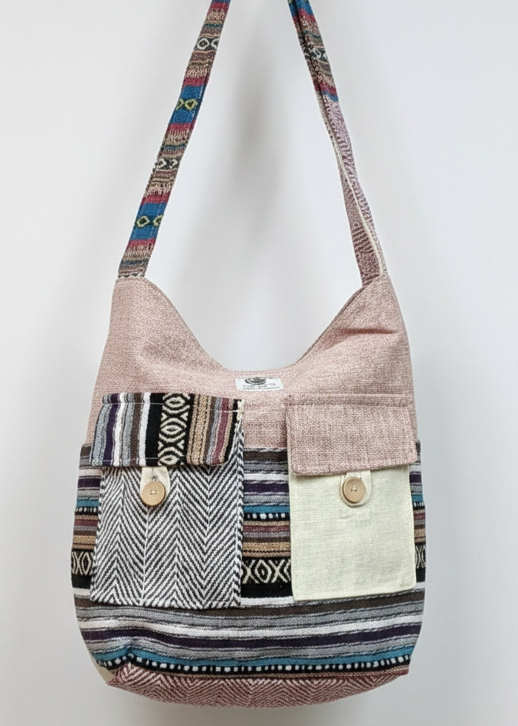 Handmade -PocketPop Shoulder Bag
