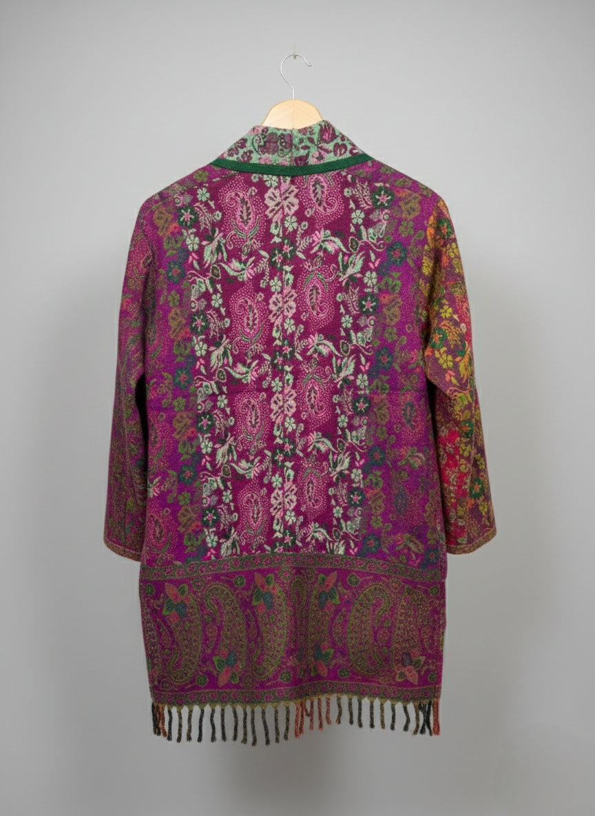 Unisex - Reversible Trippy Vibes Ethnic Fusion Kimono